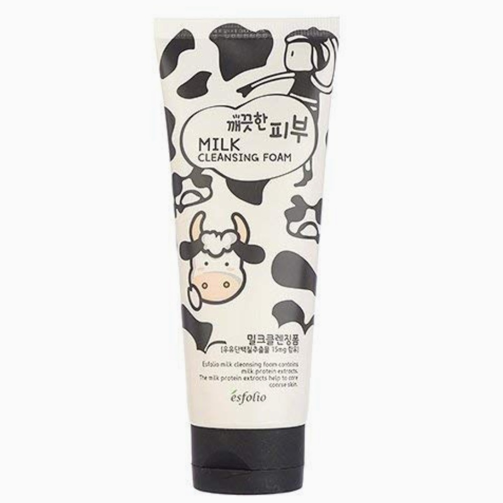 Esfolio Milk Cleansing Foam For Face Brand New Sealed 5.29 oz Exp 03/2025